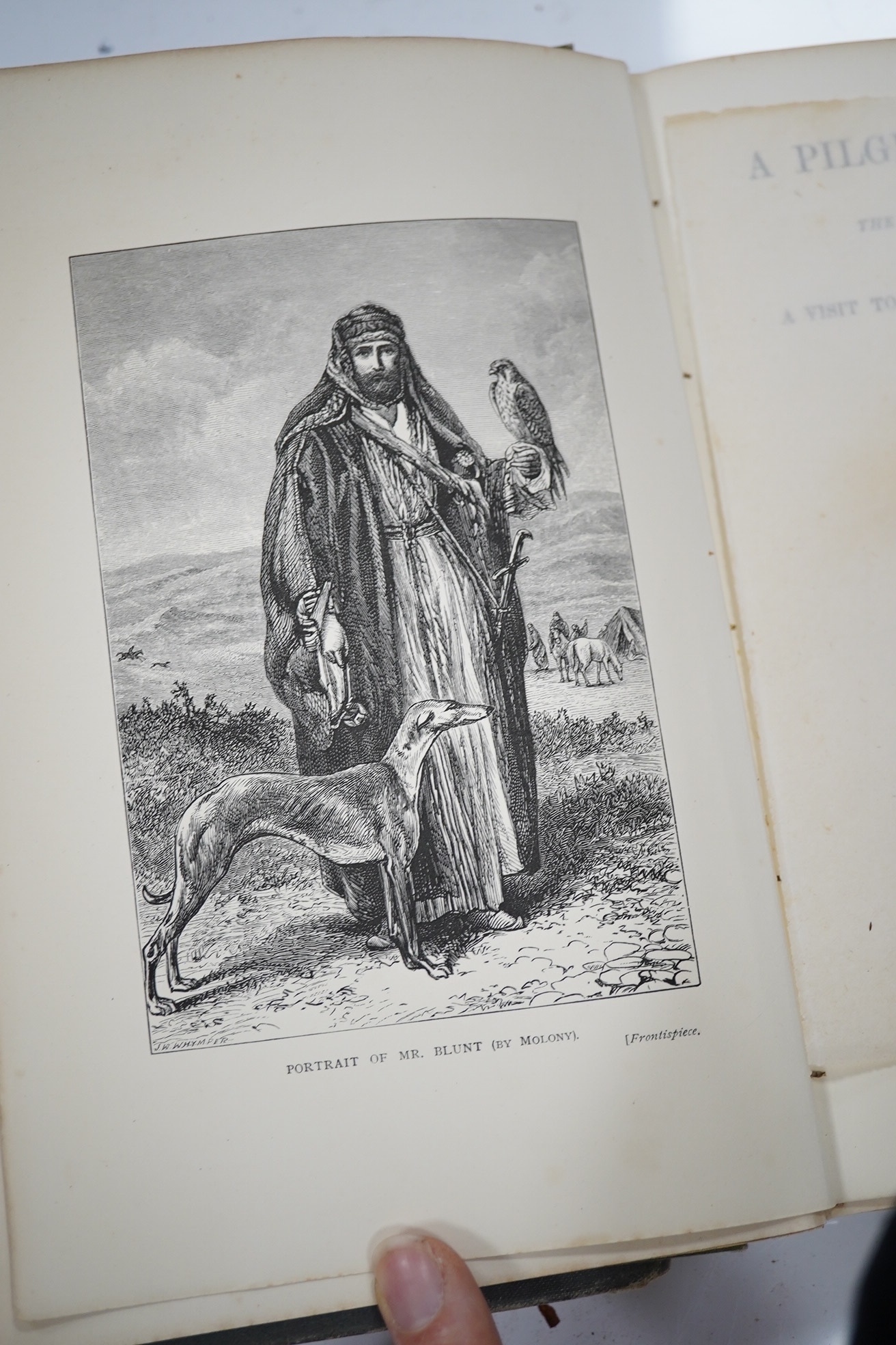 Blunt, Lady Anne - A Pilgrimage to Nejd, the Cradle of the Arab Race. A Visit to the Court of the Arab Emir, and 